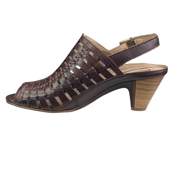 Pikolinos Women's Java Brown Gladiator Slingback Sandal Size US 7.5/8 - Picture 2 of 13